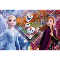 CLEMENTONI Puzzle Ľadové kráľovstvo 2 MAXI 104 dielikov