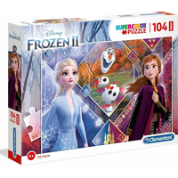 CLEMENTONI Puzzle Ľadové kráľovstvo 2 MAXI 104 dielikov