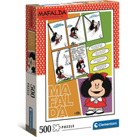 CLEMENTONI Puzzle Mafalda na hojdačke 500 dielikov