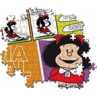 CLEMENTONI Puzzle Mafalda na hojdačke 500 dielikov