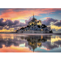 CLEMENTONI Puzzle Magický Mont Saint-Michel, Francúzsko 1000 dielikov