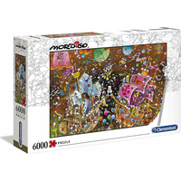 CLEMENTONI Puzzle Mordillo: Bozk 6000 dielikov