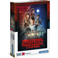 CLEMENTONI Puzzle Netflix: Stranger Things 500 dielikov