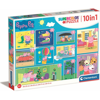 CLEMENTONI Puzzle Prasiatko Peppa 10v1