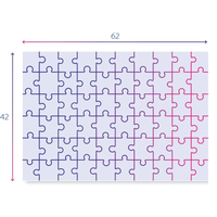 CLEMENTONI Puzzle Raya MAXI 60 dielikov