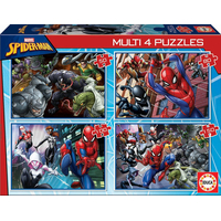 EDUCA Puzzle Spiderman 4v1 (50,80,100,150 dielikov)