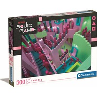 CLEMENTONI Puzzle Netflix: Squid game (Hra na kalmáre) 500 dielikov