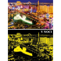 EDUCA Svietiace puzzle Las Vegas 1000 dielikov