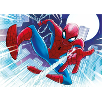 CLEMENTONI Svietiace puzzle Marvel: Spiderman 104 dielikov