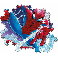 CLEMENTONI Svietiace puzzle Marvel: Spiderman 104 dielikov