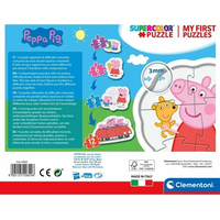 CLEMENTONI Moje prvé puzzle Prasiatko Peppa 4v1 (3,6,9,12 dielikov)