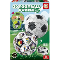 EDUCA 3D Puzzle Build&Play: Futbalová lopta 32 dielikov