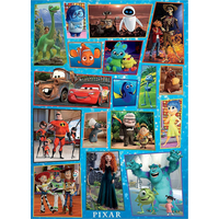EDUCA Drevené puzzle Disney Pixar 100 dielikov