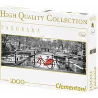 CLEMENTONI Panoramatické puzzle Amsterdam 1000 dielikov