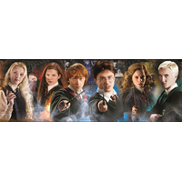 CLEMENTONI Panoramatické puzzle Harry Potter: Študenti 1000 dielikov