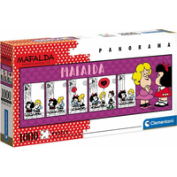 CLEMENTONI Panoramatické puzzle Mafalda 1000 dielikov