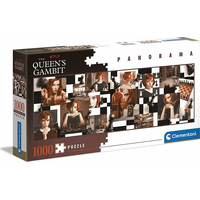 CLEMENTONI Panoramatické puzzle Netflix: Dámsky gambit 1000 dielikov