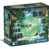 CLEMENTONI Peace puzzle: Zurčenie vody 500 dielikov