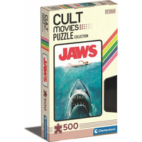 CLEMENTONI Puzzle Cult Movies: Čeľuste 500 dielikov