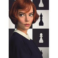CLEMENTONI Puzzle Netflix: Dámsky gambit 500 dielikov