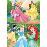 EDUCA Puzzle Disney princeznej 2x20 dielikov