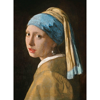 CLEMENTONI Puzzle Museum Collection: Dievča s perlou 1000 dielikov