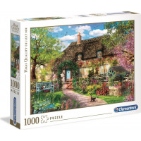 CLEMENTONI Puzzle Domček s predzáhradkou 1000 dielikov