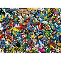 CLEMENTONI Puzzle Impossible: DC Comics Justice League 1000 dielikov