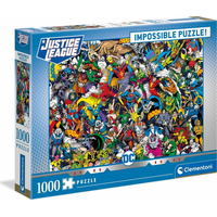 CLEMENTONI Puzzle Impossible: DC Comics Justice League 1000 dielikov