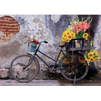 EDUCA Puzzle Bicykel s kvetinami 500 dielikov