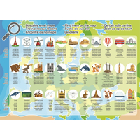 EDUCA Puzzle Mapa Európy 150 dielikov