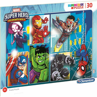 CLEMENTONI Puzzle Marvel Super Hero Adventures 30 dielikov