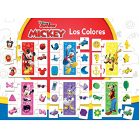 EDUCA Puzzle Mickey a priatelia: Učíme sa farby 6x7 dielikov