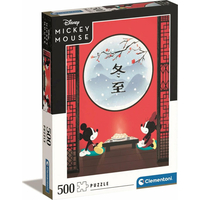 CLEMENTONI Puzzle Mickey Mouse: Orientálna pauza 500 dielikov