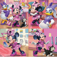 EDUCA Puzzle Minnie a Daisy 4v1 (12,16,20,25 dielikov)