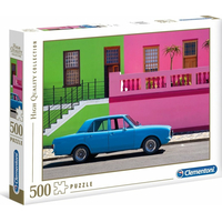 CLEMENTONI Puzzle Modré auto 500 dielikov