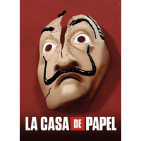 CLEMENTONI Puzzle Netflix: Papierový dom - Maska 1000 dielikov
