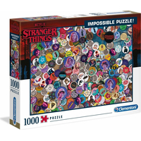 CLEMENTONI Puzzle Impossible: Netflix Stranger Things 1000 dielikov