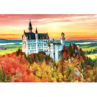 EDUCA Puzzle Jeseň v Neuschwansteine 1500 dielikov