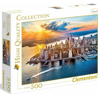 CLEMENTONI Puzzle Pohľad na New York 500 dielikov