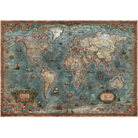 EDUCA Puzzle Politická mapa sveta 8000 dielikov