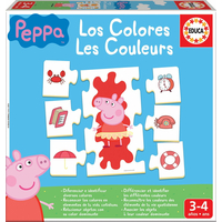 EDUCA Puzzle Prasiatko Peppa: Učíme sa farby 6x7 dielikov