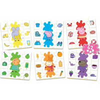 EDUCA Puzzle Prasiatko Peppa: Učíme sa farby 6x7 dielikov