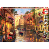 EDUCA Puzzle Súmrak v Benátkach 1500 dielikov