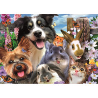 EDUCA Puzzle Vtipné selfie 500 dielikov