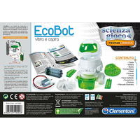 CLEMENTONI Science&Play Techno Logic EcoBot - vysáva a vibruje