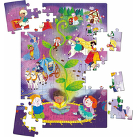 CLEMENTONI Trblietavé puzzle Čas rozprávok 104 dielikov