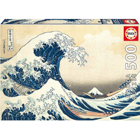 EDUCA Puzzle Veľká vlna Kanagawa 500 dielikov