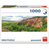 DINO Panoramatické puzzle Červená rokliny 1000 dielikov