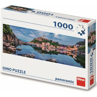 DINO Panoramatické puzzle Ostrov Krk 1000 dielikov